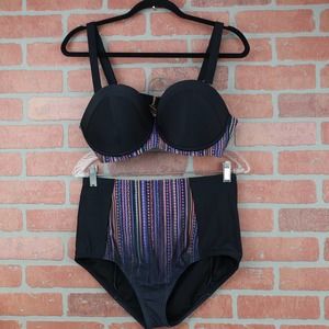 Swimsuits for All High Waist Bikini 14/16